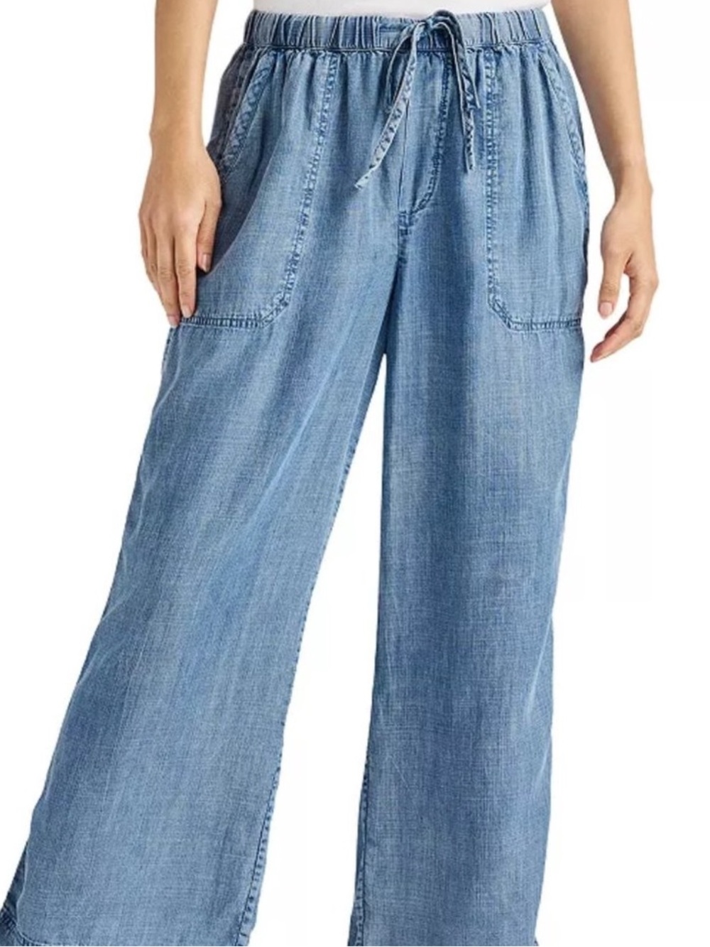 SPLENDID Angie Soft Chambray Wide Legs XL